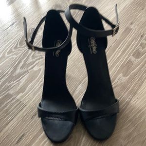 Black heels